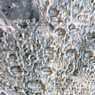 Moon 1966 3D Raised Relief Map - Muir Way - 3D