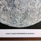 Moon 1966 3D Raised Relief Map - Muir Way - 3D