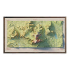 Mt. Katahdin 1988 Shaded Relief Map - Muir Way - Vintage Relief