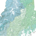 New England Ecoregions Shaded Relief Map - Muir Way - Natural Atlas