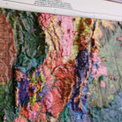 New Mexico 1965 3D Raised Relief Map - Muir Way - 3D