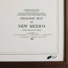 New Mexico 1965 3D Raised Relief Map - Muir Way - 3D