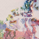 North America 1965 Shaded Relief Map - Muir Way - Vintage Relief