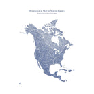 Hydrological Map of North America - Muir Way - Hydrology