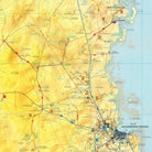 Qatar 1982 Map - Muir Way - Vintage Map