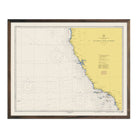 San Diego to Point St. George Nautical Chart 1948 - Muir Way - Vintage Map