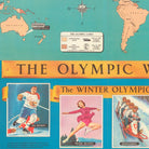 Sports of the Olympic Games - Muir Way - Vintage Map