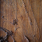 St Andrews, Scotland – 3D Wood - Carved Map - Muir Way - Custom