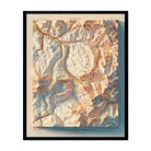 Telluride, Colorado 1904 Shaded Relief Map - Muir Way - Vintage Relief