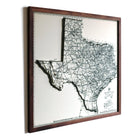 Texas 1933 3D Raised Relief Map - Muir Way - 3D