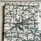 Texas 1933 3D Raised Relief Map - Muir Way - 3D