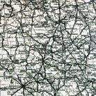 Texas 1933 3D Raised Relief Map - Muir Way - 3D