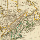 British Empire in North America 1776 Map - Muir Way - Vintage Map