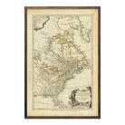 British Empire in North America 1776 Map - Muir Way - Vintage Map