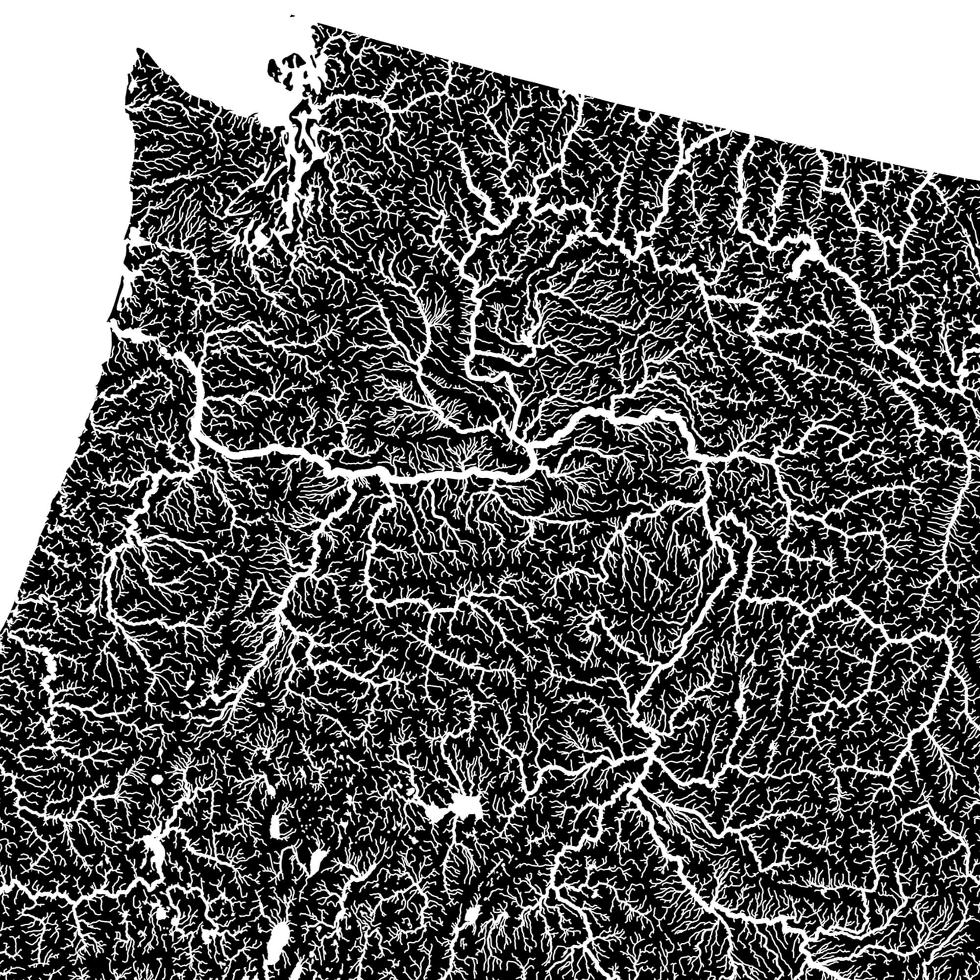 US Hydrological Map - Muir Way - Hydrology
