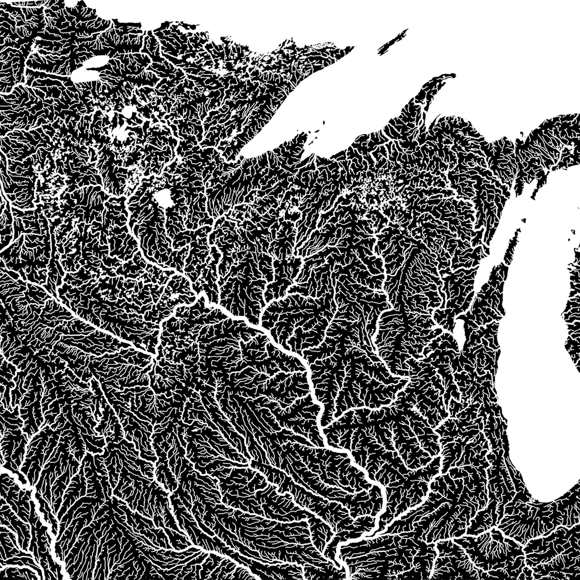 US Hydrological Map - Muir Way - Hydrology