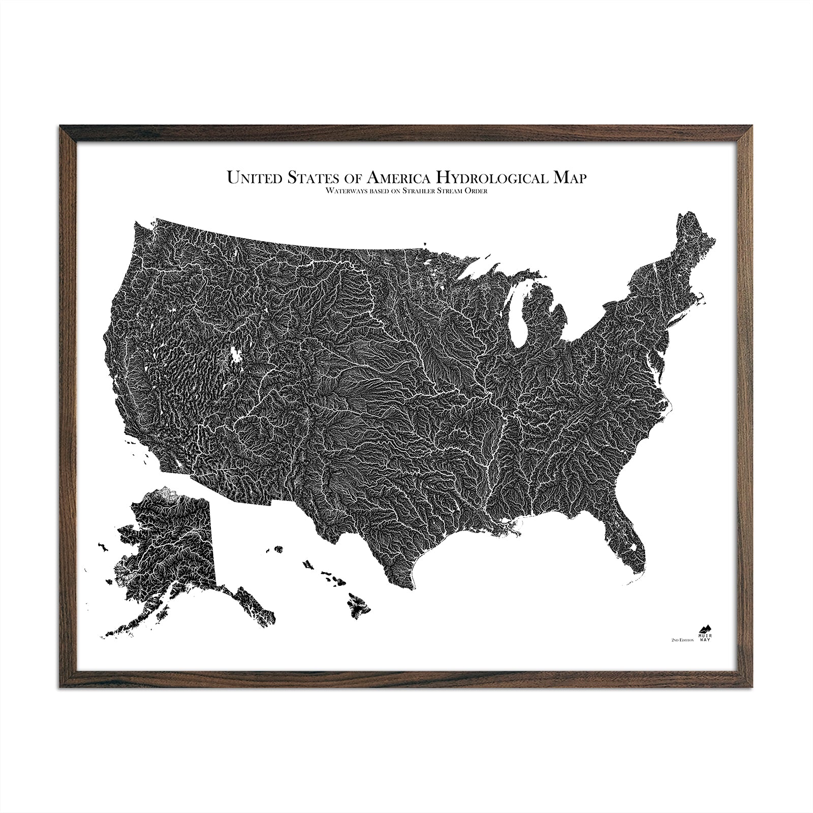 US Hydrological Map