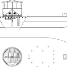 U.S.S. Monitor Plan - Muir Way - Vintage Map