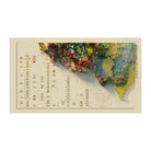 USA Quadrant SW 1932 Relief Map