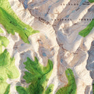 Vail, Colorado 1950 Shaded Relief Map - Muir Way - Vintage Relief
