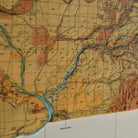 Washington 1961 3D Raised Relief Map - Muir Way - 3D