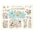 World of Animals - Muir Way - Vintage Map