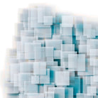 USA Rand Square Shaded Relief Map - Muir Way - Vintage Relief