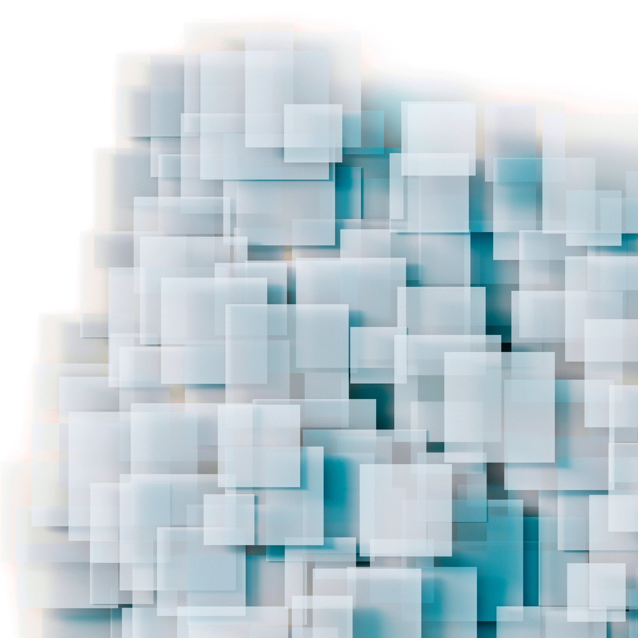 USA Rand Square Shaded Relief Map - Muir Way - Vintage Relief