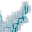 USA Rand Square Shaded Relief Map - Muir Way - Vintage Relief