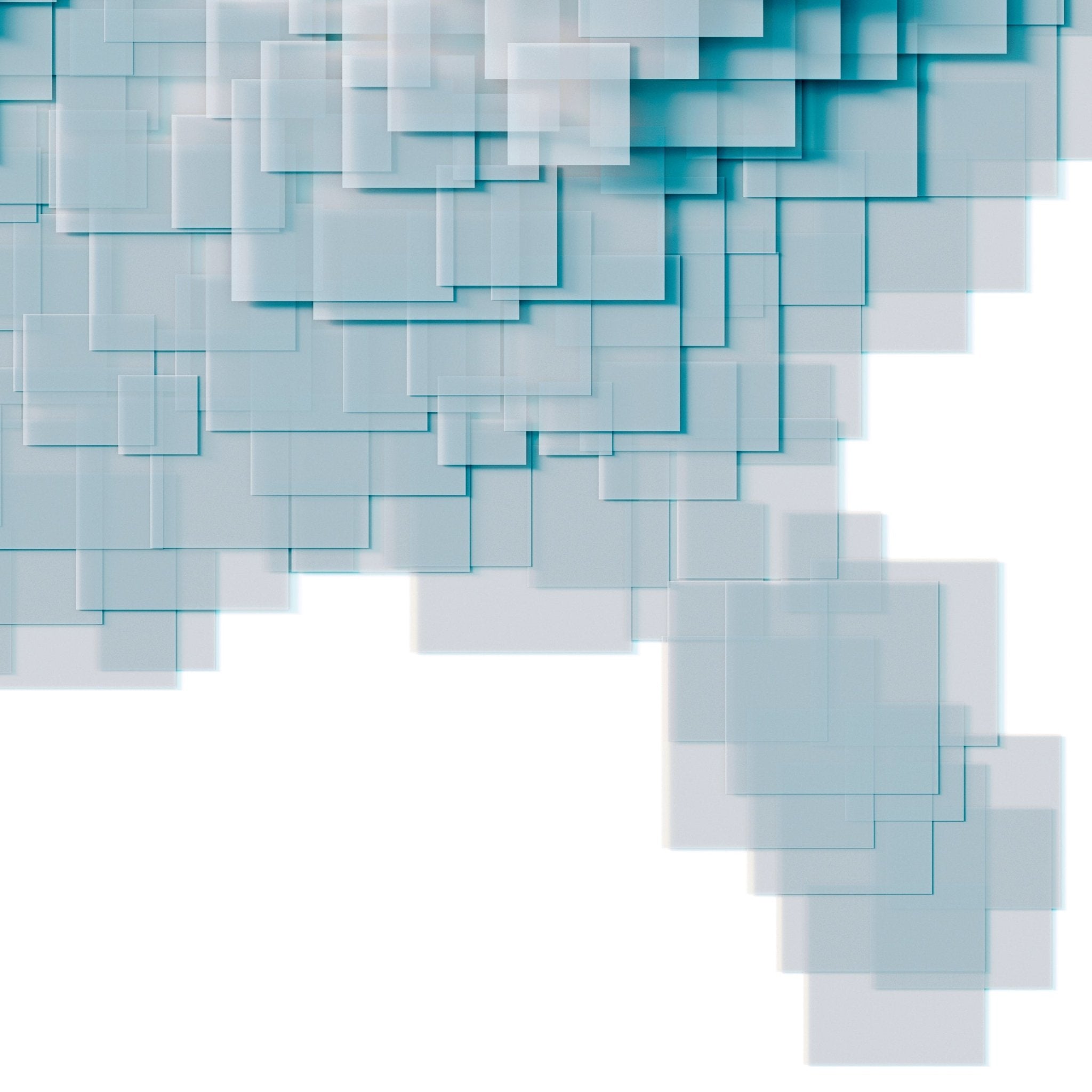 USA Rand Square Shaded Relief Map - Muir Way - Vintage Relief