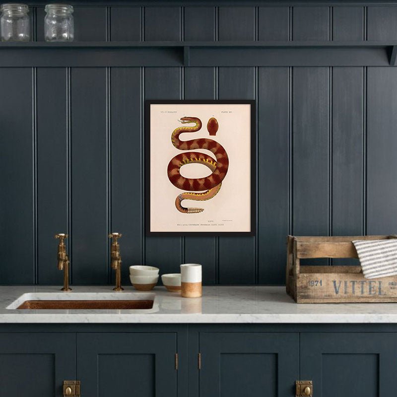 Rattlesnake Art Print - Muir Way - Animals