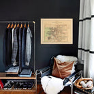 Colorado Territory 1876 Map - Muir Way - Vintage Map