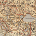 Louisiana State 1876 Map - Muir Way - Vintage Map
