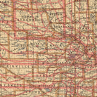 Minnesota State 1876 Map - Muir Way - Vintage Map