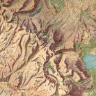 Yosemite National Park Map 1914 - Muir Way - Vintage Map