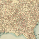 ABC Pathfinder Railway 1902 Map - Muir Way - Vintage Map