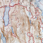 Acadia National Park 1942 Map - Muir Way - Vintage Map