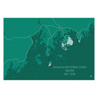 Acadia National Park Map - Muir Way - National Park