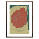 Adirondack Park Map - Muir Way - National Park