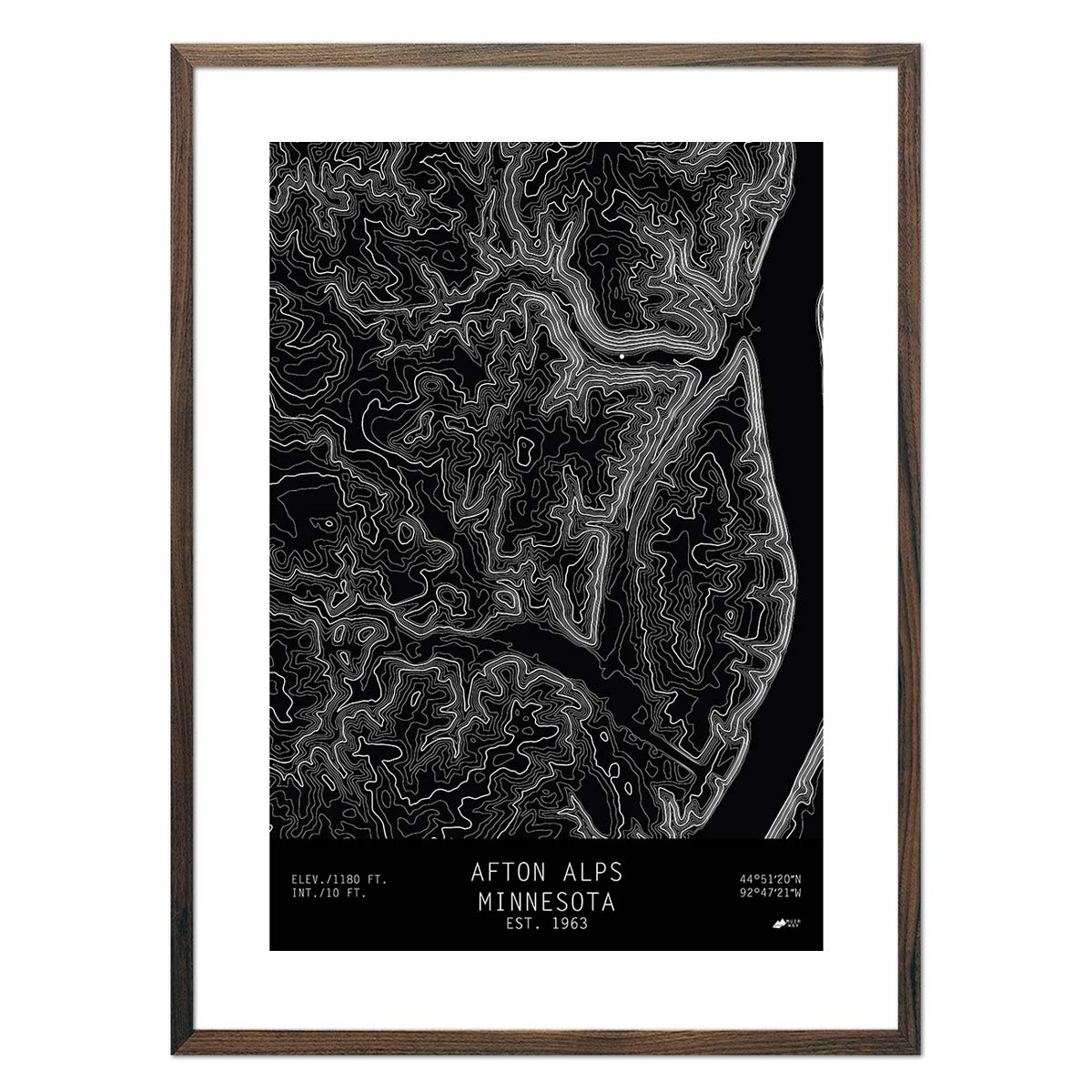 Afton Alps, Minnesota - Muir Way - TOPO Series