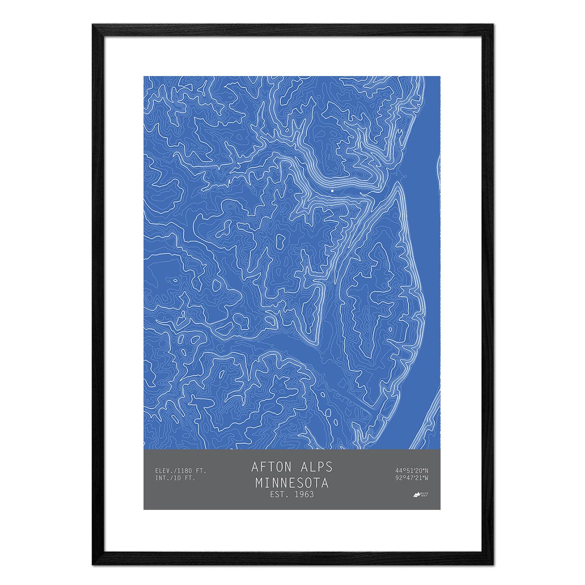 Afton Alps, Minnesota - Muir Way - TOPO Series