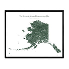 Alaska Hydrological Map - Muir Way - Hydrology