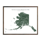 Alaska Hydrological Map - Muir Way - Hydrology