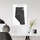 Alberta Hydrological Map - Muir Way - Hydrology