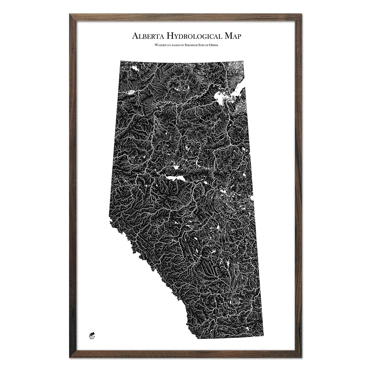 Alberta Hydrological Map - Muir Way - Hydrology