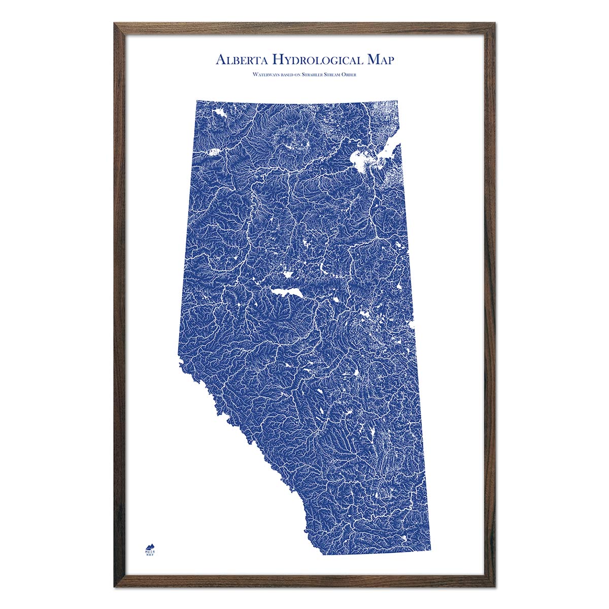 Alberta Hydrological Map - Muir Way - Hydrology