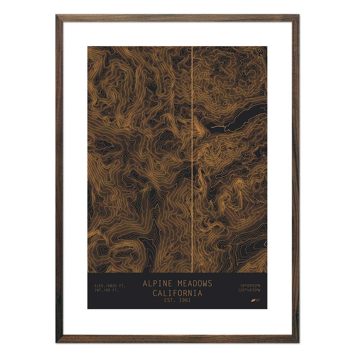 Alpine Meadows, California - Muir Way - TOPO Series