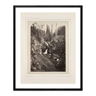 Arched Falls, Base of Mount Blackmore, Yellowstone 1873 - Muir Way - Photograph