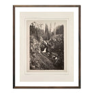 Arched Falls, Base of Mount Blackmore, Yellowstone 1873 - Muir Way - Photograph