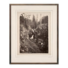 Arched Falls, Base of Mount Blackmore, Yellowstone 1873 - Muir Way - Photograph